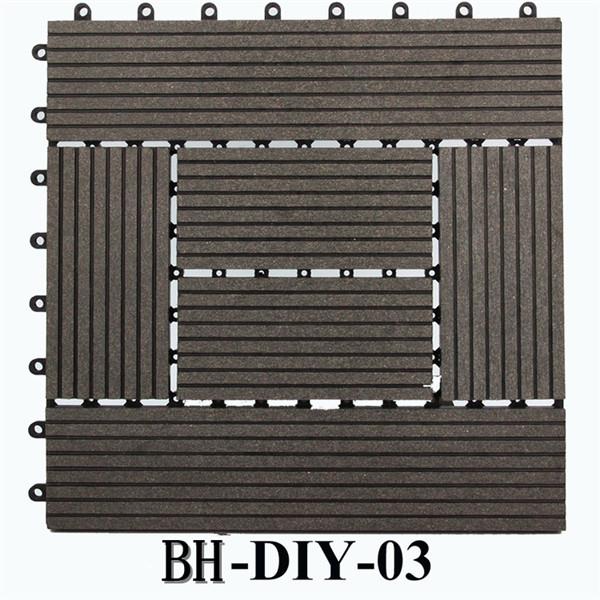 Plastic Composite Flooring Technics Engineered Flooring Type Interlocking Composite Deck DIY Tiles