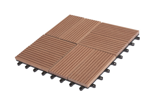 Maintenance Free Composite Floor Tiles/composite Wood Parquet DIY Flooring