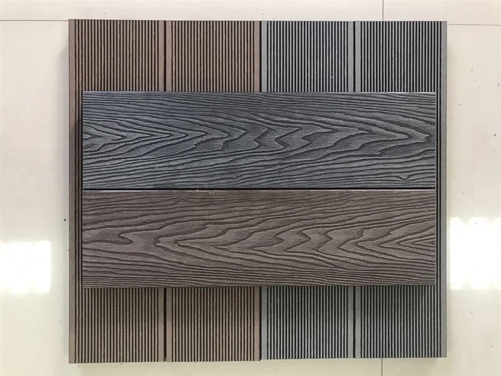 WPC 3D Embossed Composite Decking